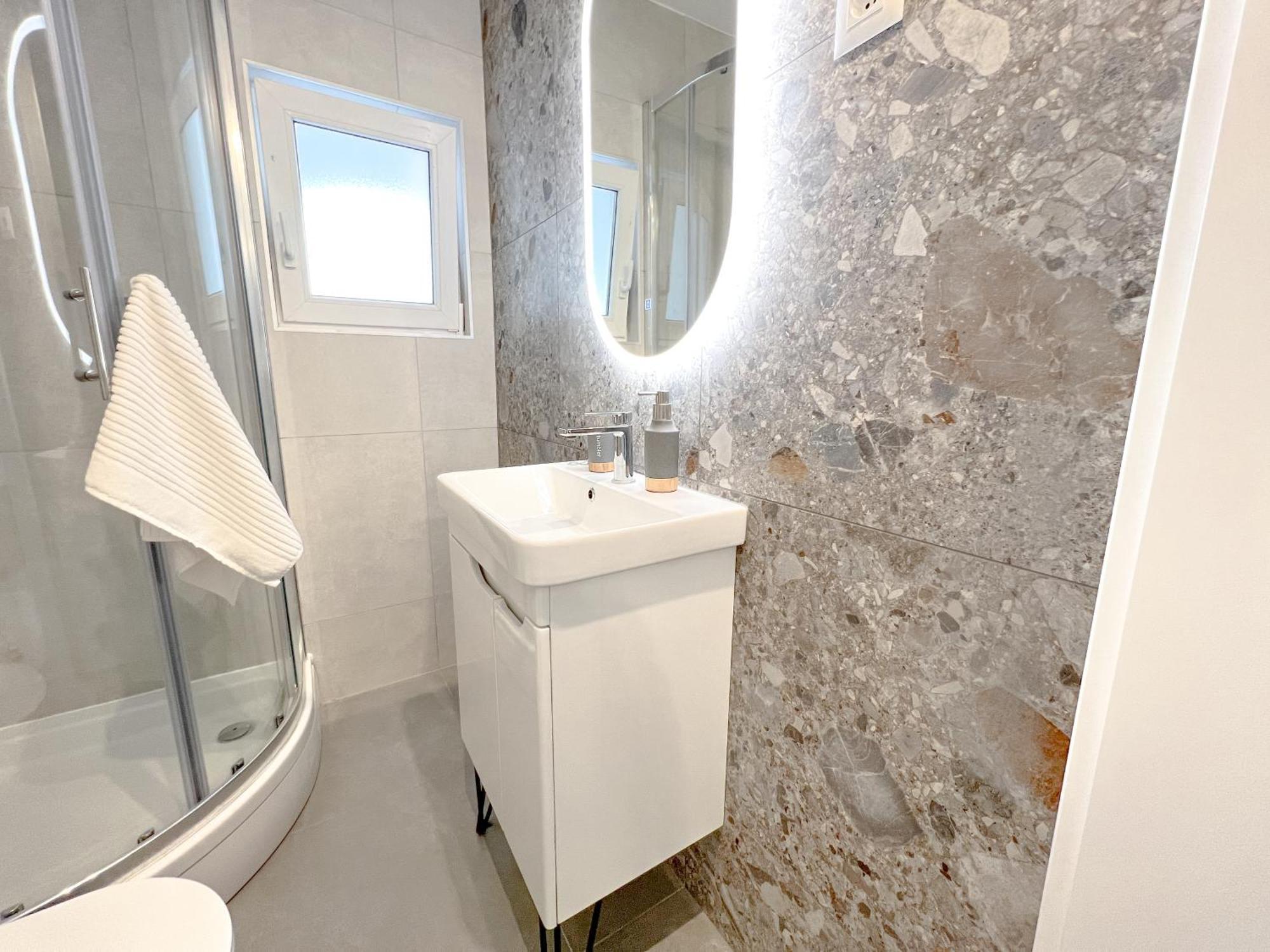 Apartments Larus Baška Voda Cameră foto